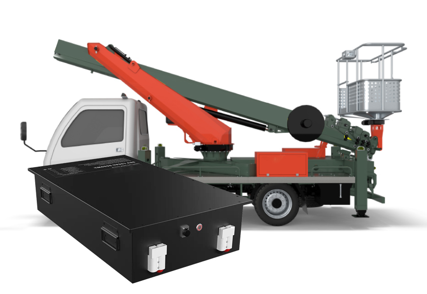 最新の会社の事例について 産業用高所作業車向け72V280AHリチウム電池システムソリューション