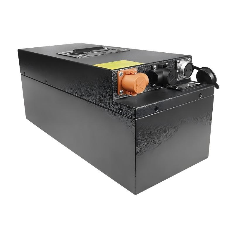 最新の会社の事例について 24V200AH高容量電気掃除機が物流パークに効率的な清掃の変革を助けます