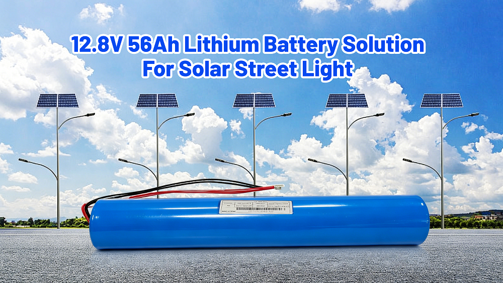 最新の会社の事例について 12.8V 56AH Lithium Battery Soution for Solar Street Light for Saudi Arabia