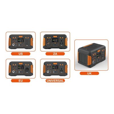 500W Portable Power Station with Solar Charging - Emergency Backup & Outdoor Camping