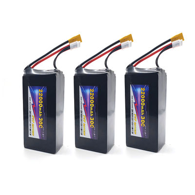 22000mAh 22.2V 30C Drone Battery OEM Battery Pack for High Performance Drones