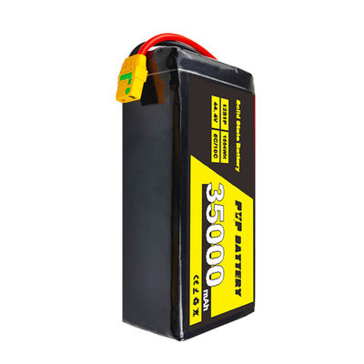 44.4V 35000mAh 10C High-Voltage Semi Solid State Drone Battery Pack with OEM/ODM Customization
