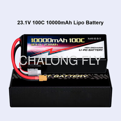 LiHv Ultra-High Voltage 23.1V 10000mAh 100C Drone Battery FPV Lipo Battery for Large Drones