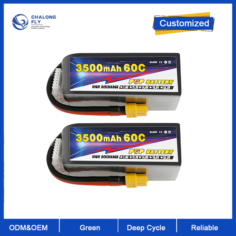 3500mAh 6S 22.2V Drone Battery High Energy Density Lithium Battery for RC Models