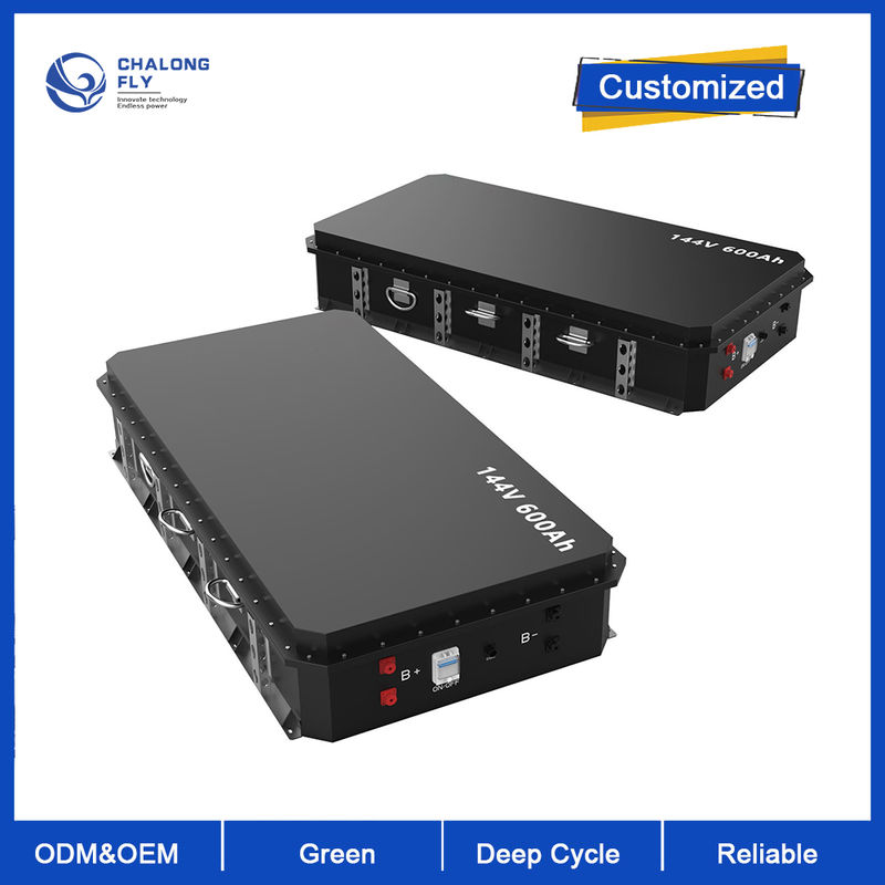 147.2V 600Ah Marine Lithium Battery with 600A Peak Discharge and 600Ah Rated Capacity for Electric Boats