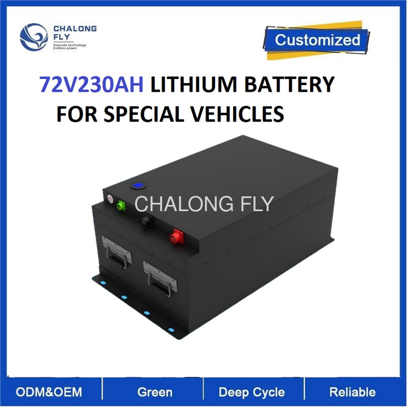 CLF 72V 230Ah Special Vehicles Lithium Battery with 1000A Peak Discharge 230Ah Rated Capacity for Electric Vechiles