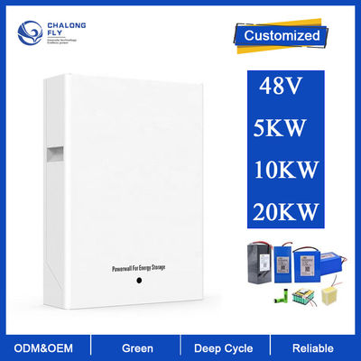 LiFePo4リチウム電池OEM ODM 5KW 10KWの家バックアップ電池のパック48V 100AH 200AhのSolar Energy蓄電池システム