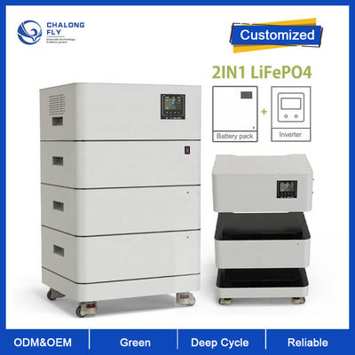1つのプラグ アンド プレイ棚のエネルギー蓄積の容器OEM ODM 10KW 15KW 20KW 48V LiFePO4電池のLiFePo4リチウム電池すべて