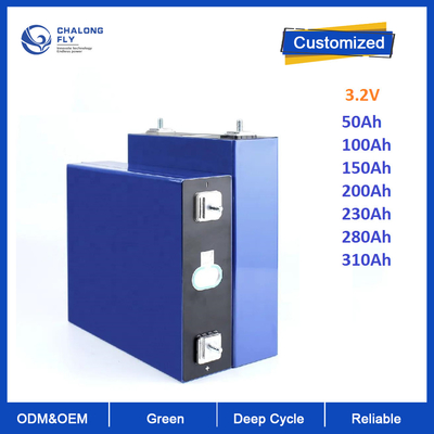 3.2V再充電可能で深い周期100ah 206ah 280ah 302ah lifepo4のリチウム電池の電気スクーターのオートバイ電池