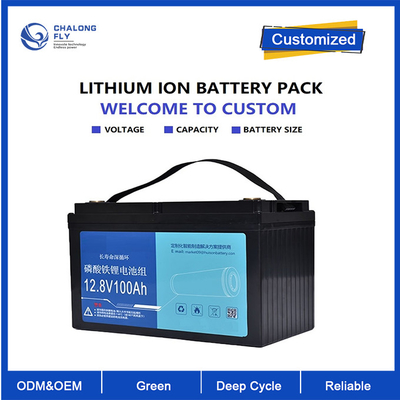 OEM ODM LiFePO4のリチウム電池釣るモーター12V100Ah電気スクーター電池はリチウム電池のパックをカスタマイズした