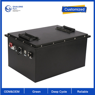 OEM ODM LiFePO4のリチウム電池の金属の貝の産業リチウム電池14S 60V 50AH EVはリチウム電池のパックをカスタマイズした