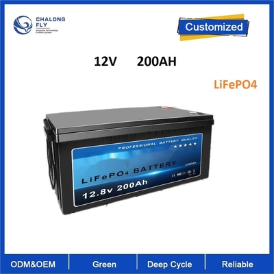 12.8v200Ah LiFePO4電池のパックのリチウム イオン電気は鉛の酸のゴルフ カート、観光バス、電気自動車を取り替える