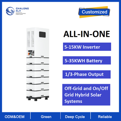 世帯LiFePO4のリチウム電池 インバーター5000W LFP太陽回復可能