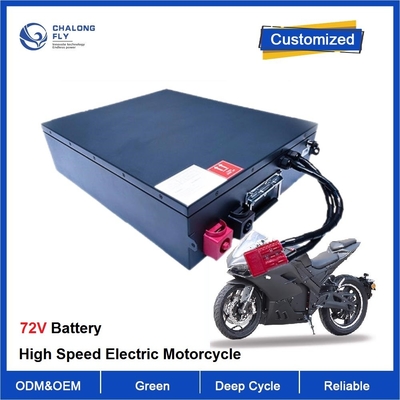 72V 50Ah 100AH LiFePO4高速Ebikeのスクーターのオートバイ電池のパックのリチウム イオン電池