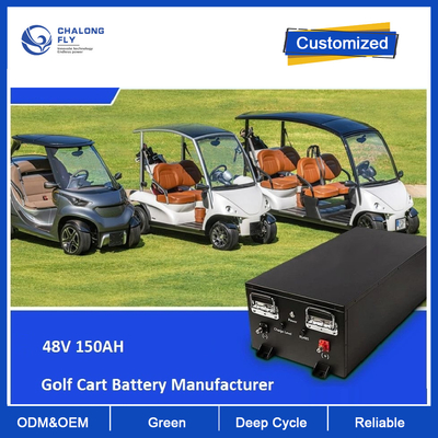 CLF OEM ODM 48V 36V 150AH LiFePO4 リチウム電池パック CAN RS485 AGV RGV ゴルフカート ロボット バイク スクーター 車