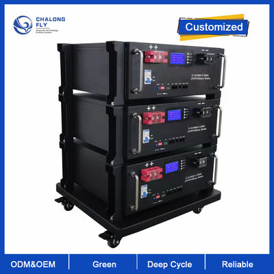 1つのプラグ アンド プレイ棚10KW 15KW 20KW 48VのLiFePO4リチウム李イオン電池すべて