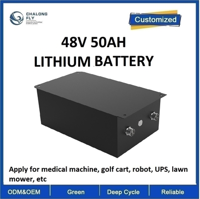 CLF OEM 48V 50AH リチウム鉄電池パック 医療機器と機器のためのゴルフカート ロボットUPS