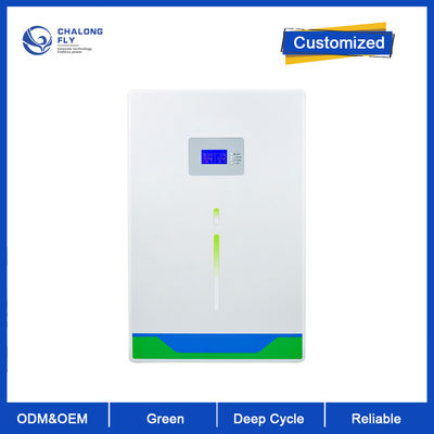 OEM ODM LiFePO4 リチウム電池 壁に装着されたホームバックアップ バッテリーパック 充電可能 5kwh 7kwh 10kwh リチウム電池パック