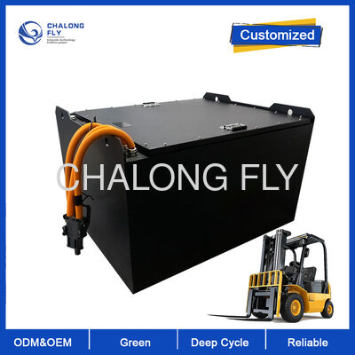 電気フォークリフト用の4000サイクル寿命とIP65保護の48V200Ahリチウムバッテリー