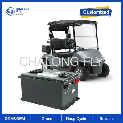 48V 190Ah High-Capacity LiFePO4 Battery with 6000+ Cycles and IP65 Waterproof for Golf Carts